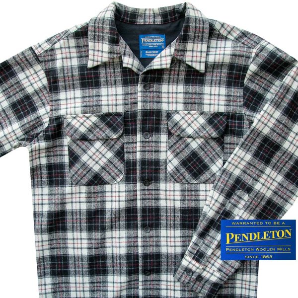 画像2: ペンドルトン ウールシャツ ボードシャツ マクレー エインシェント ドレス タータン/Pendleton Board Shirt Macrae Ancient Dress Tartan