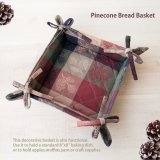ブレッド＆フルーツ パインコーン バスケット/Pinecone Bread Basket