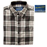 ペンドルトン サーペンドルトン フィッテッド ウールシャツ（ブラック・タン）/Pendleton Sir Pendleton Fitted Wool Shirt