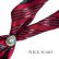 画像1: アメリカンカウボーイタイ ウエスタン ネックスカーフ（レッド・ブラック・ホワイト）/Cowboy Tie/Western Neck Scarf(Red/Black/White) (1)