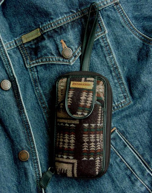 画像クリックで大きく確認できます　Click↓1: ペンドルトン ポーチ・ワレット（ブラック・ブラウン）/Pendleton Wallet