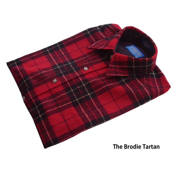 画像2: ペンドルトン ウール シャツ ロッジシャツ ブロディータータン/Pendleton Pure Virgin Wool Lodge Shirt Brodie Tartan