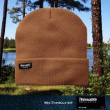 シンサレート ニットキャップ・ニット帽（ライトブラウン）/ThinsulateTM Lined Knit Cap(Light Brown)