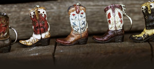 画像3: ウエスタンブーツ キーホルダー/Western Boots Keychain