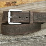 ウエスタン レザーベルト（ブラウン）/Western Leather Belt(Brown)