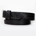 ノコナ ブラック ベーシックスタイル ウエスタン ベルト /Nocona Western Leather Belt(Black)