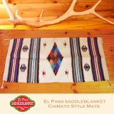 エルパソサドルブランケット サンタフェ ラグマット（約50cmx100cm）/El Paso Saddleblanket Santa Fe Style Mats