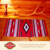 エルパソサドルブランケット サンタフェ ラグマット（約50cmx100cm）/El Paso Saddleblanket Santa Fe Style Mats