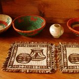 エルパソ サドルブランケット カウボーイ & サウスウエスト ジャガード マット コースター ポタリー/El Paso Saddle Blanket Jacquard Mats Coaster Pottery