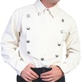 スカリー ウエスタン ビブフロント キャバルリーシャツ（長袖/ナチュラル）/Scully Range Wear Bib Front Shirt Natural(Men's)