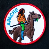 ワッペン インディアン アパッチ族/Patch APACHE