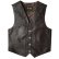 画像1: スカリー バッファロースナップ レザー ベスト（ブラウン）/Scully Lamb Leather Vest(Brown) (1)