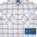 ペンドルトン ハイカー シャツ（半袖/イエロー・ブループラッド）/Pendleton Short Sleeve Hiker Shirt Yellow/Blue Plaid