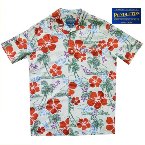 画像クリックで大きく確認できます　Click↓1: ペンドルトン リゾート シャツ（半袖・ビンテージハワイアン）/Pendleton Short Sleeve Camp Shirt