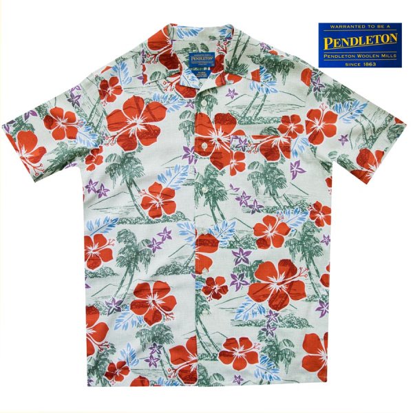 画像2: ペンドルトン リゾート シャツ（半袖・ビンテージハワイアン）/Pendleton Short Sleeve Camp Shirt