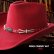 画像2: ブルハイド ウール ウエスタンハット エモーショナリーチャージ（レッド）/Bullhide Western Hat Emotionally Charged(Red) (2)