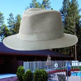 DPC ドーフマン パシフィック メッシュクラウン サファリ ハット（カーキ）/Dorfman Pacific Mesh Crown Safari Hat(Khaki)