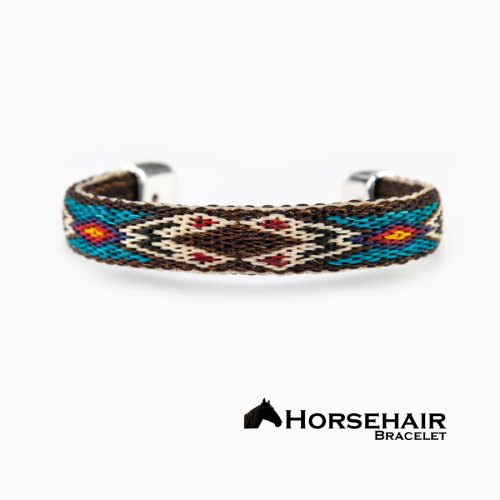 画像クリックで大きく確認できます　Click↓1: ホースヘアー 馬毛 ブレスレット/Horse Hair Bracelet