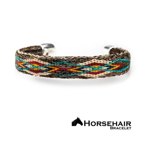 画像クリックで大きく確認できます　Click↓1: ホースヘアー 馬毛 ブレスレット/Horse Hair Bracelet