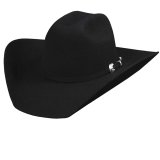 ブルハイド プレミアムウールフェルトハット（ブラック）/Bullhide Rodeo Round-Up Wool Felt Hat