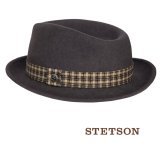 ステットソン ウール フェドラ ハット（グレー）/Stetson Wool Fedora Hat