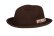 画像2: ステットソン ロゴ フェドラ ハット（ブラウン）/Stetson Logo Felt Hat(Brown)  (2)