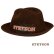 画像1: ステットソン ロゴ フェドラ ハット（ブラウン）/Stetson Logo Felt Hat(Brown)  (1)