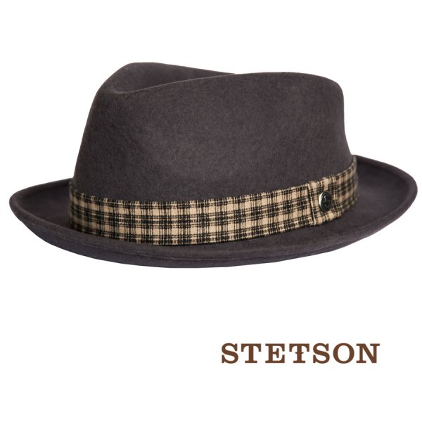 画像2: ステットソン ウール フェドラ ハット（グレー）/Stetson Wool Fedora Hat