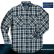 画像1: ペンドルトン バーンサイド フランネル シャツ ネイビーS/Pendleton Burnside Flannel Shirt(Navy) (1)