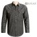 画像1: ローパー ブラック デニム ウエスタンシャツ（長袖）身幅65cm・68cm/Roper Long Sleeve Western Shirt(Black) (1)