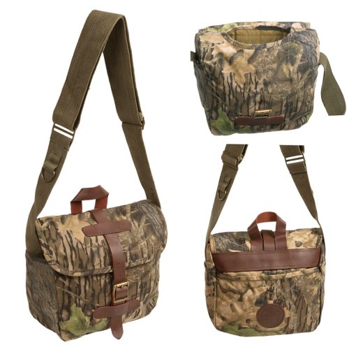 画像クリックで大きく確認できます　Click↓2: フィールド ショルダーバッグ（カモ）/Mossy Oak Break-Up Waxed Cotton Camo Small Field Bag