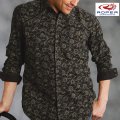 ローパー ウエスタンシャツ（ブラック・カーキ/長袖）/Roper Long Sleeve Western Shirt(Black)