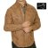 画像1: スカリー フロンティア レザー シャツジャケット（メープル）/Scully Frontier Leather Shirt Jacket Maple(Men's) (1)
