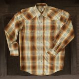 レジストル ウエスタン シャツ・ランチ シャツ（ブラウン）/Resistol Western Shirt(Brown)