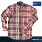 ペンドルトン オーシャンサイド シャツ ブルー・レッド・タン（長袖）S/Pendleton Long Sleeve Button-Down Shirt