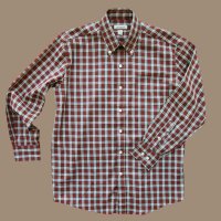 バリーブリッケン ボタンダウン シャツ レッド・グリーン（長袖）/Barry Bricken Long Sleeve Shirt