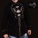 画像1: スカリー ウエスタン 刺繍 シャツ ギター（長袖/ブラック）S（身幅約55cm）XL（身幅約67cm）/Scully Long Sleeve Embroidered Western Shirt (1)