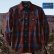 画像1: ペンドルトン フィッテッド ウエスタンシャツ（マルーン・ブルー・グリーンオンブレ）XS/Pendleton Western Shirt (1)