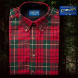 ペンドルトン ウール シャツ ファイアーサイドシャツ（ペンドルトン レッドタータン）/Pendleton Fireside Shirt (Pendleton Red Tartan)