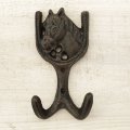 ウエスタン アイアン ダブルフック ホース /Iron Horse Head Double Hook