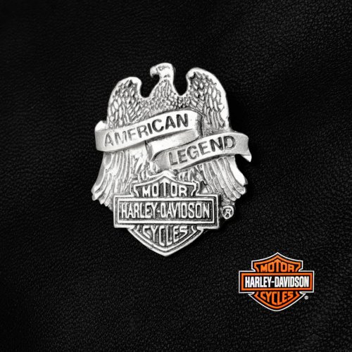 画像クリックで大きく確認できます　Click↓1: ハーレーダビッドソン モーターサイクル ピンバッジ ピンズ/Harley Davidson Pins American Legend