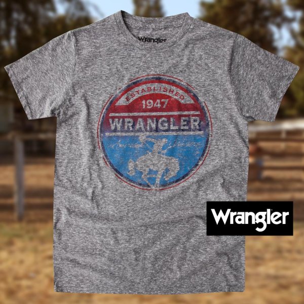 画像1: ラングラー ウエスタン Tシャツ ロデオ（半袖）S/Wrangler T-shirt