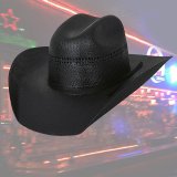 ブルハイド ウエスタン ストローハット ブラックゴールド10X（オールドウエスト・ブラック）/Bullhide Western Straw Hat Black Gold 10X(Black)