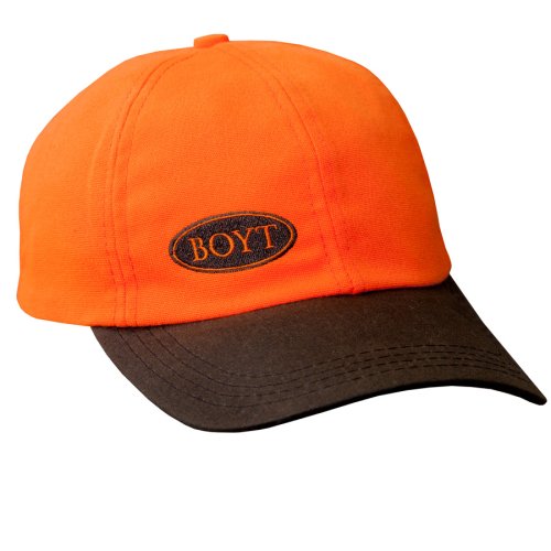 画像クリックで大きく確認できます　Click↓1: ボイト ブレイズオレンジ ハンティング ロゴ キャップ/Boyt Blaze Orange Logo Cap