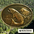 モンタナシルバースミス ベルト バックル ワイルド トラウト/Montana Silversmiths Belt Buckle