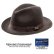 画像1: ペンドルトン クラシック フェドラ ハット（チョコレートブラウン）/Pendleton Classic Fedora Hat Chocolate Brown (1)