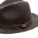 画像2: ペンドルトン クラシック フェドラ ハット（チョコレートブラウン）/Pendleton Classic Fedora Hat Chocolate Brown (2)