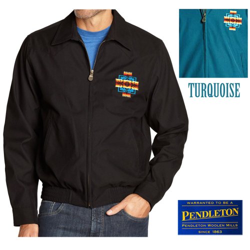 画像クリックで大きく確認できます　Click↓1: ペンドルトン チーフジョセフ ジャケット ターコイズ/Pendleton Jacket(Chief Joseph Turquoise)