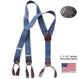 ワーメーカー サスペンダー（デニム）/Wah Maker Suspenders(Denim)