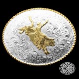 クラムライン ウエスタン ロデオ ベルト バックル ブルライダー/Crumrine Rodeo Belt Buckle Bull Rider